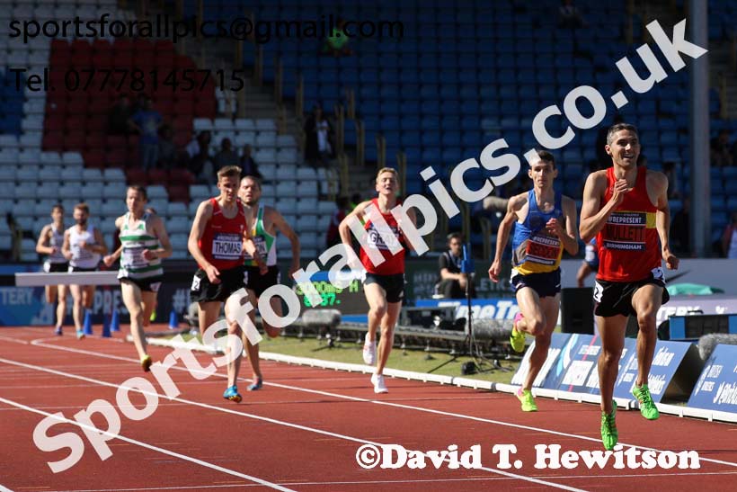 Mens 3000 metres steeplechase, World Championship Team Trials, Alexander Stadium, Birmingham